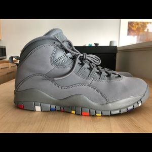 Air Jordan 10 X “Cool Grey” Size 11 Like New